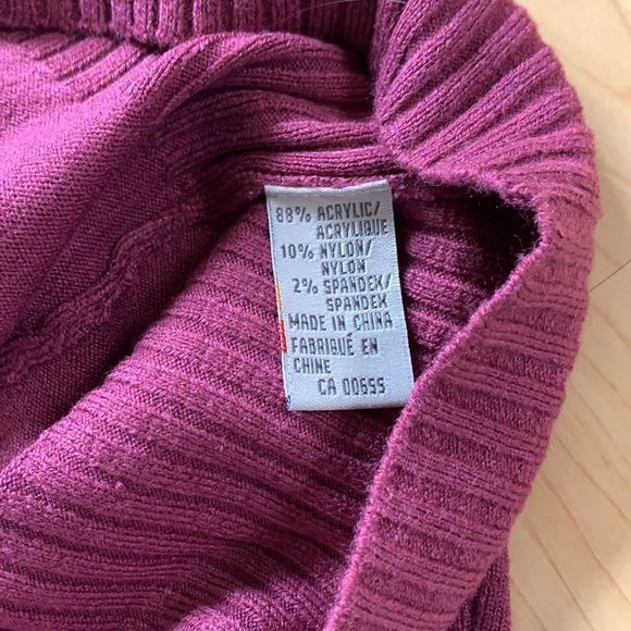 New Purple RW&Co. Sweater Size XS - Picture 6 of 9